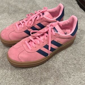 Adidas gazelle bubblegum pink size 10